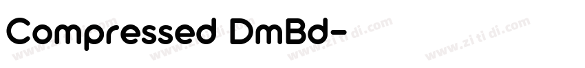 Compressed DmBd字体转换
